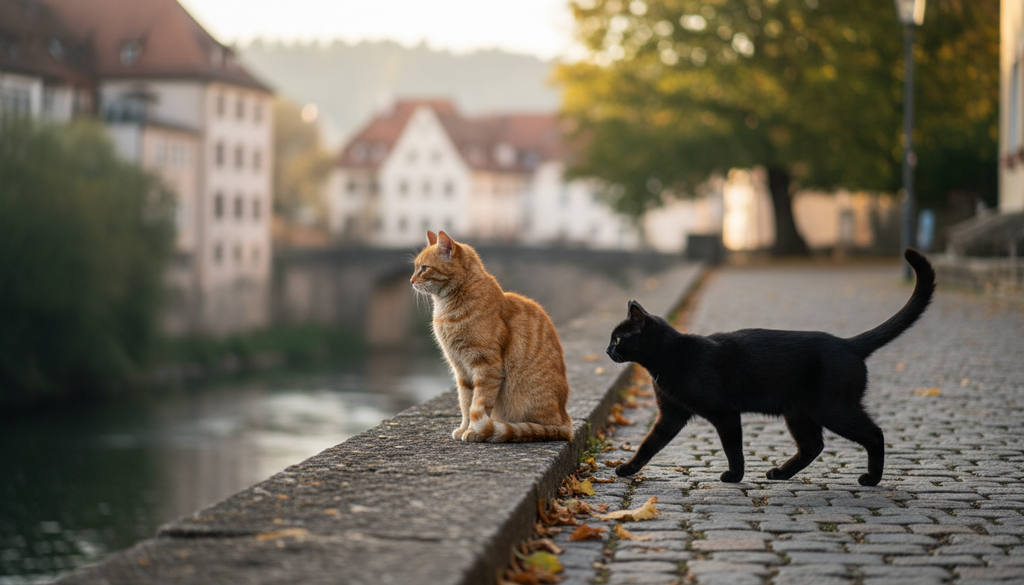 Freilebende Katzen in Augsburg – Symbolbild für die Kastrationsarbeit von ATTiS.